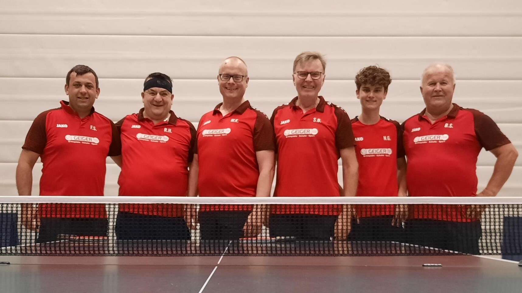 Unsere zweite Mannschaft Tischtennis startet hervorragend in die Saison der Kreisklasse A